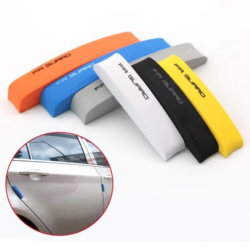 4Pc Car Anti-Collision Strip EVA Foam Anti-Collision Strip Car Door Guard Protector Collision Guard Strip Sticker Car Decoration