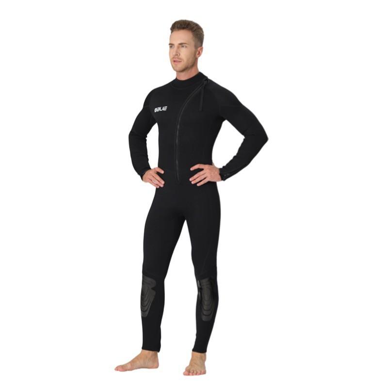 Mens 3mm Neoprene Wetsuit Full Body Dive Suit Surfing Swimming Diving Warmth UV Protection Water Sports