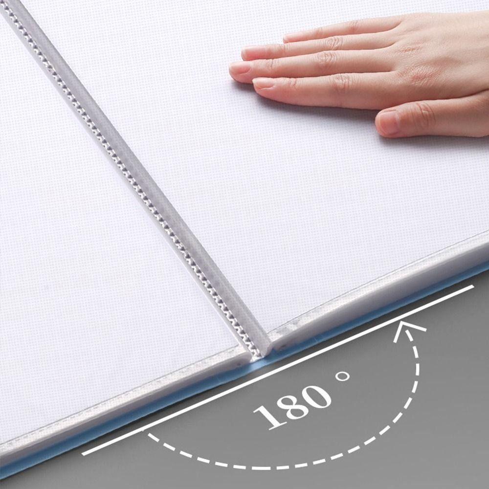 40 Pages Document Bag PP Test Paper Storage Organizer New A4 File Folder