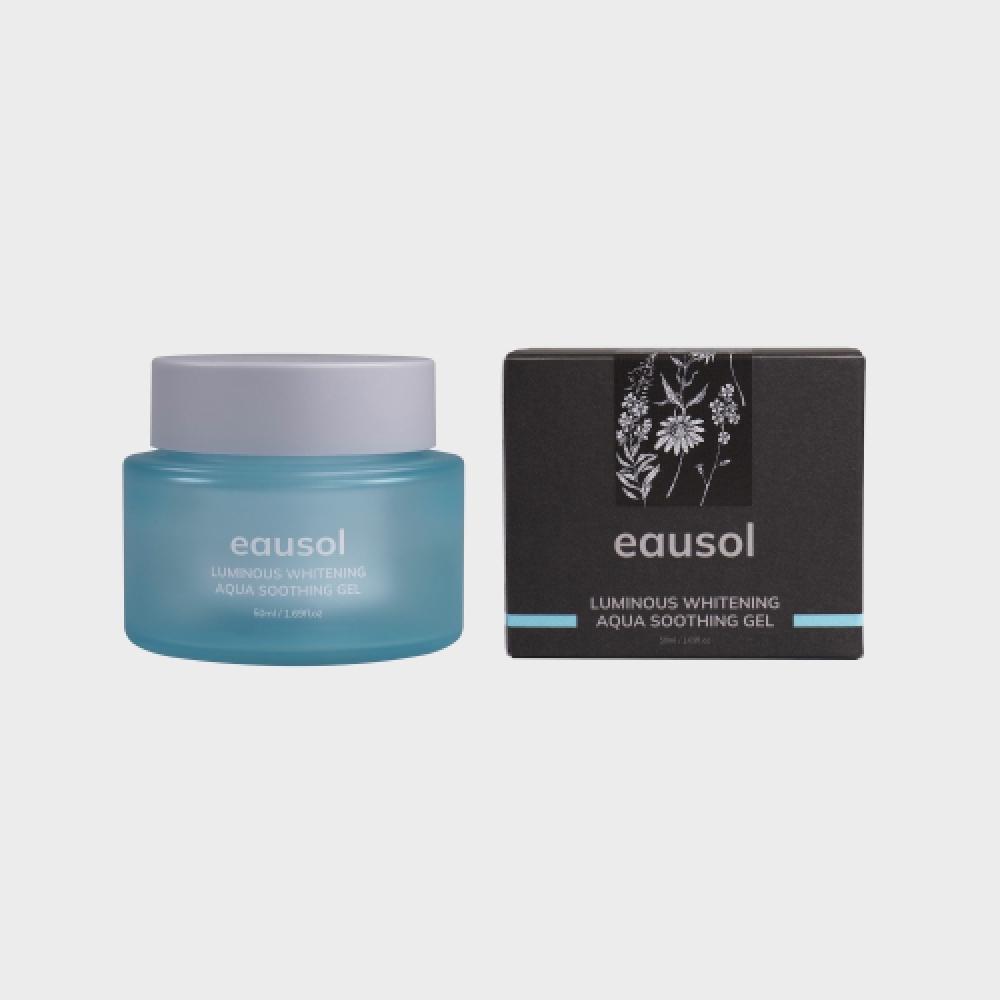 Eausol Luminous Whitening Aqua Soothing Gel 50ml   Whitening Functional Moisture Care Cica  Centella Asiatica Extract  Ingredient