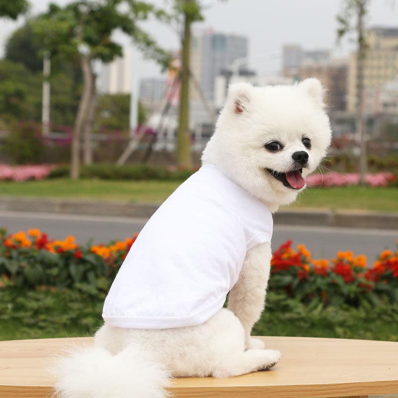 Teddy than the bear cat small medium and large dog dog spring and summer new pet clothes vest dog supplies cat bipod