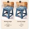 Portable Stool Folding Chair Lightweight Design Outdoor Camping Bench Home Use Compact Seat Travel Furniture Essential Gear