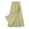 Summer Yamamoto Workwear Skirt Pants With High Waist For Casual Office Wear