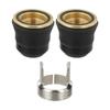 3pcs S45 Plasma Shield Cup Stand Off for PT60 For IPT60 Torch Cutter Consumables OEM Compatible Plasma Torch Replacement