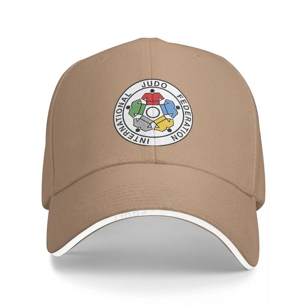 IJF International Judo Federation Baseball Caps Cool Adjustable IJF Men Women Outdoor Hats Boy Cap