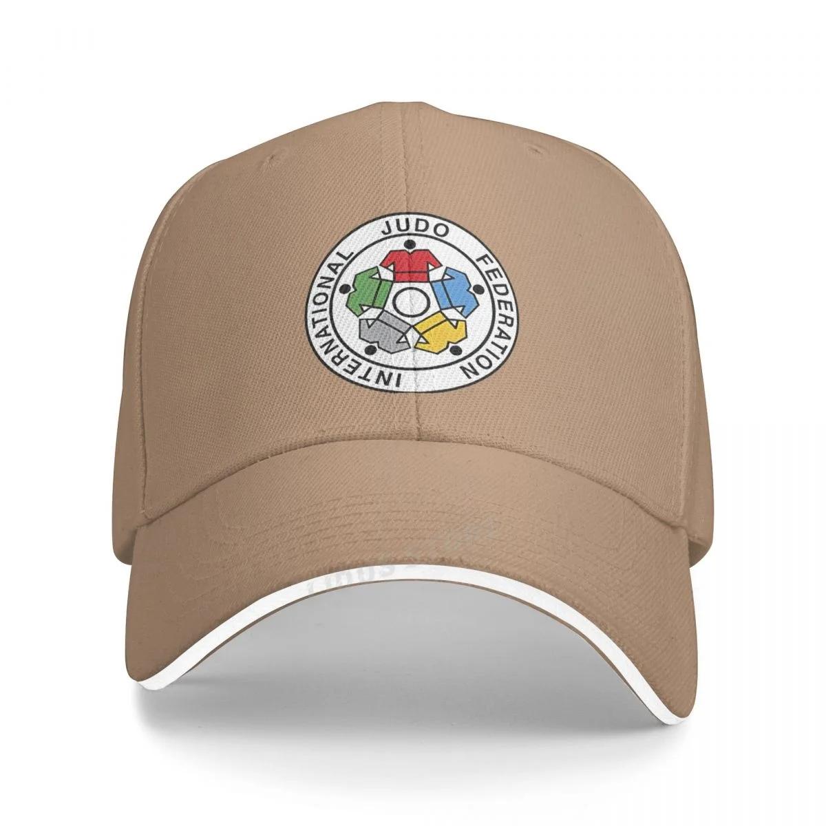 

Бейсбольные кепки IJF Международной федерации дзюдо, крутые регулируемые IJF, мужские и женские уличные шапки, кепка для мальчиков Adjustable