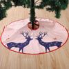 Supplies Elk New Year DIY Creative Floor Mat Cover Xmas Decor Christmas Tree Skirt Christmas Carpet