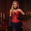 Top Corsetto Bustier con Lacci da Donna per Costume