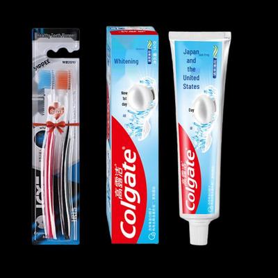 Colgate Whitening Anti-Cavity Toothpaste with Toothbrushes