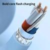 High Speed 60W USB Type C Fast Charging Data Cable Colorful For Home Office Travel USB C Charging Cord