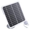 Camera Solar Panel 20w 5V IP68 Waterproof High Efficiency Camera Monocrystalline Solar Panel for