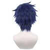 iirukaa Ensemble Stars Jun Sazanami Cosplay Wig Heat for 2D Halloween Disguise Wig, Wig, Net, Resistant, Photography, Events, Costumes,