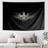 Eagle Emblem Pattern Tapestry Wall Hanging Boho Aesthetic Wall Blanket For Bedroom Living Room Dorm Home Wall Decor 1013201