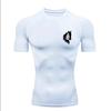 Pegasus Herren Sport T-Shirt Training Fitness Kompressions Workout T-Shirt Athletische T-Shirts Fitnessstudio T-Shirts Herren Fitness T-Shirt