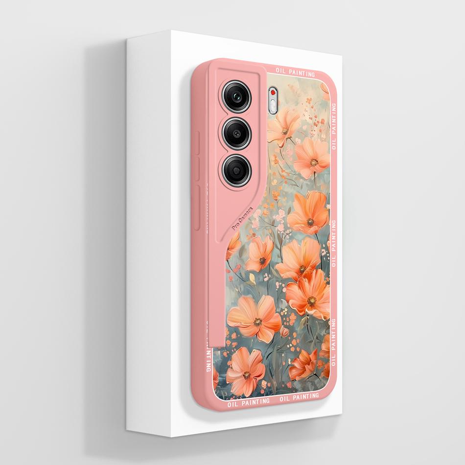 For Tecno Camon 40 Pro 4G 5G Phone Case Elegant Flowers Pattern Top Quality Cover For Tecno Camon40Pro Full Coverage Shell Funda