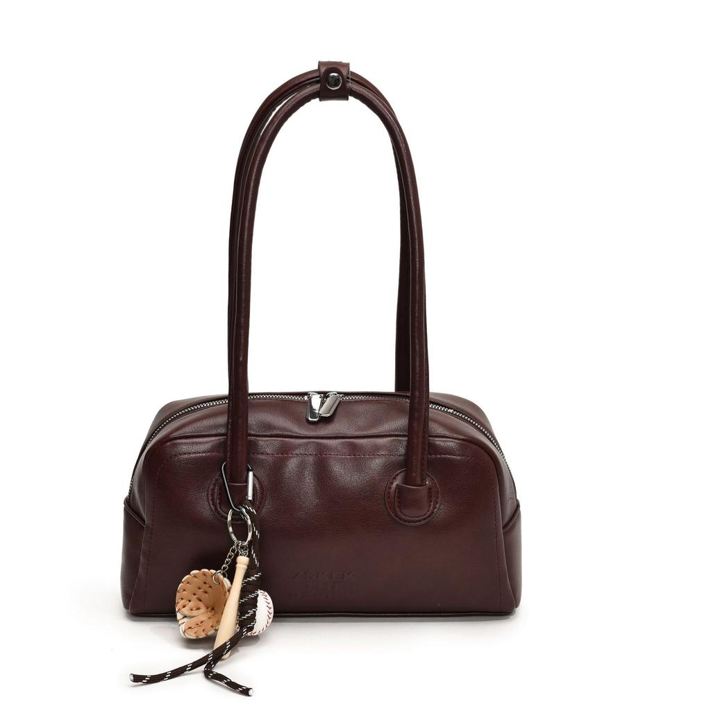 Retro Bag Women'S Large-Capacity Shoulder Pillow Bag Commuter Tote Bag