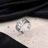Retro Poker Ring For Men Zinc Alloy Color Punk Gothic Rock Hiphop Open Ring Unisex Accessories Handmade Designer Zircon Lover Gift