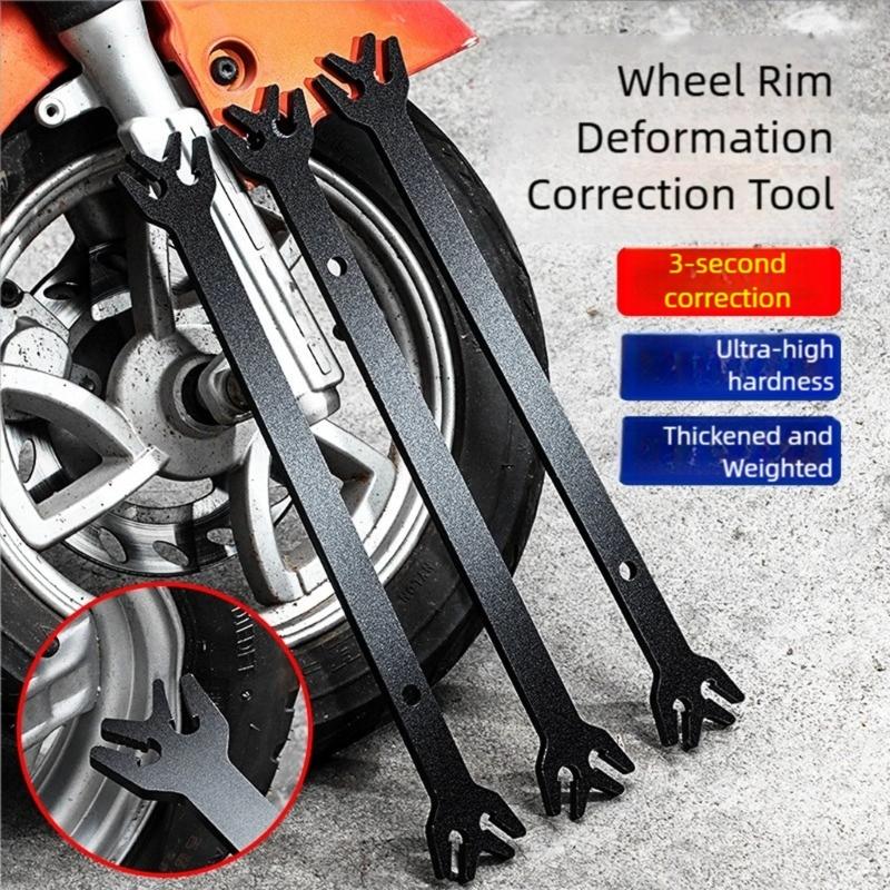 Professional Border Straightener Tool 8mm Thick Plate 4 Specifications Tall Hardness For Permanent Wheel Deformation Amendment