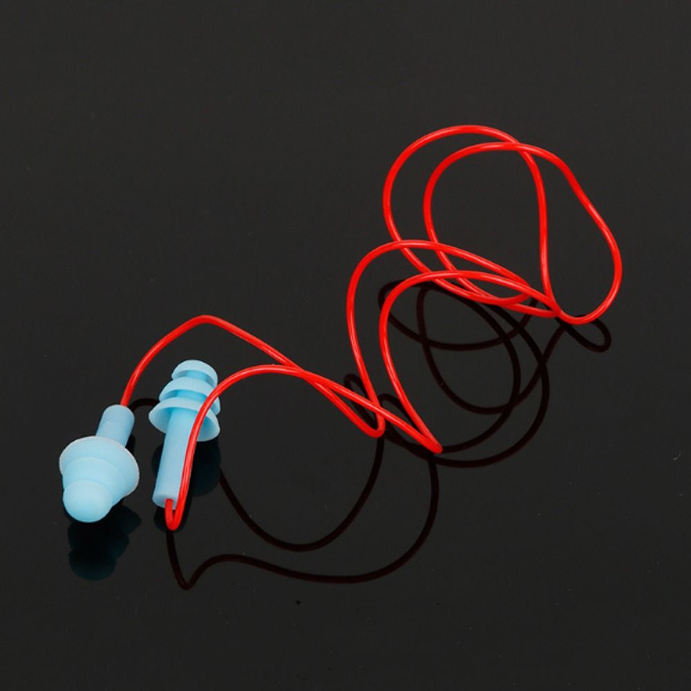 Shower Noise Reduction Box-packed Waterproof Nasal Clip Earplugs Nasal Protection Silicone Earplugs