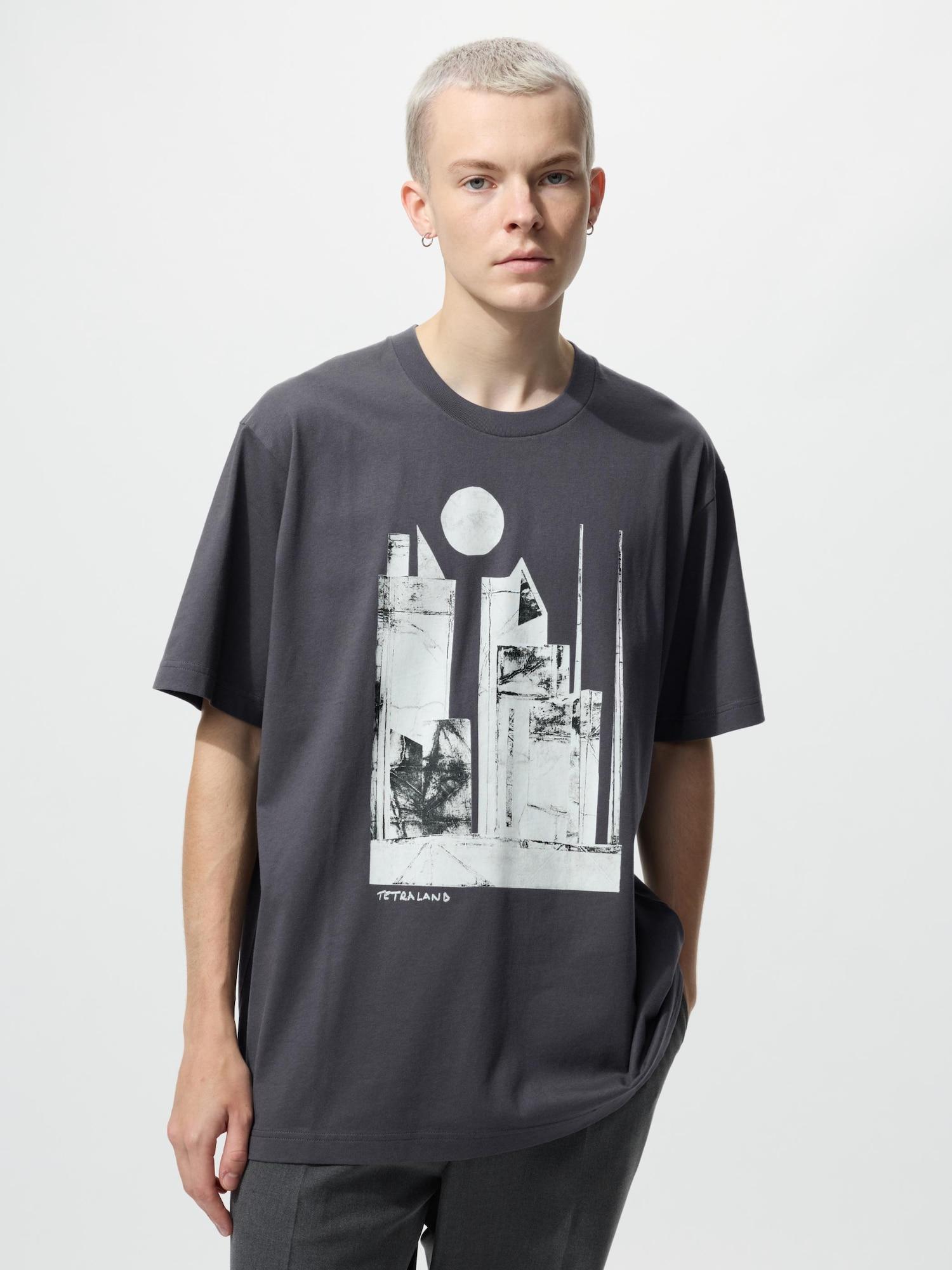 

Uniqlo Utgp2025 X Тейт Модерн 08 DARK GRAY/4XL