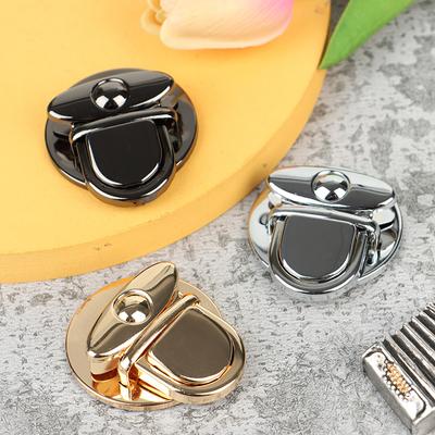 2X Metal Lock Bag Case Buckle Clasp For Handbags Shoulder Bags Purse Accessories