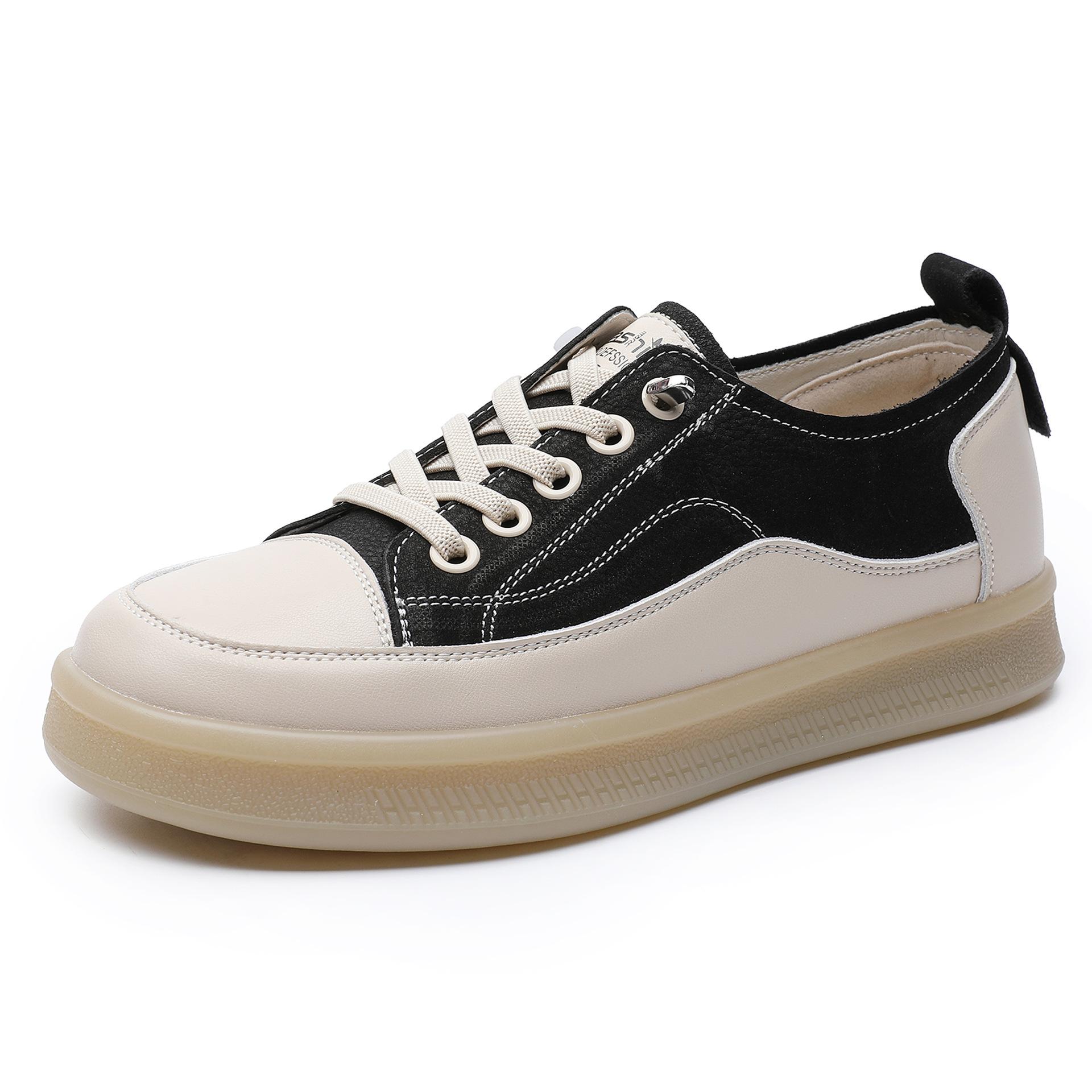 Fujin Женские туфли-лоферы из натуральной коровьей замши 3 см на плоской подошве — фото 8