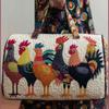 Small Animal Sunflower Print Travel Bag Unisex Gym Sports Large Capacity Weekend Overnight