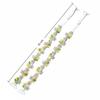 1pair Lace Flower Floral Bra Straps Adjustable Elastic Floral Shoulder Belts with Lace Trim Anti-slip Shoulder Straps Women