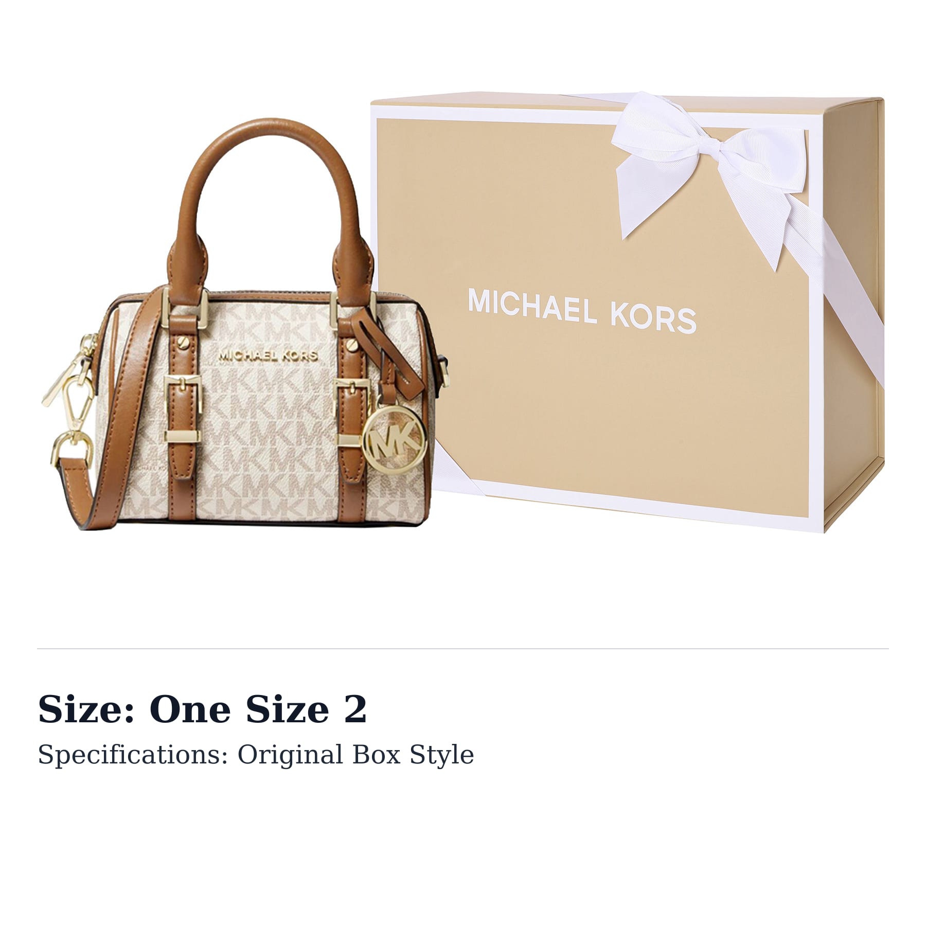 MICHAEL KORS Bedford Coated Canvas With