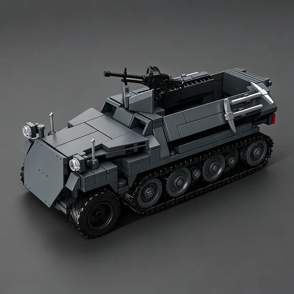 Military Army Soldiers World War SWAT Armored Vehicle Main Battle Tank Building Blocks Bricks Kids Boy Toy Assembly  Christmas Birthday Gifts