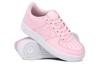 Nike Air Force 1 Leder Low-Top Kinder Skateboard Schuhe Rosa Jugendliche CT6389-600