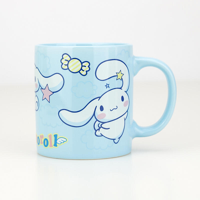Sanrio Caneca de Mão com Cor Diária de Personagem 380ml (Escolha 1 de 4)