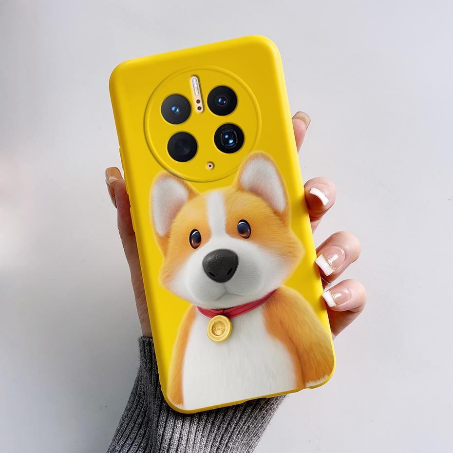 Phone Cases for Huawei Mate 50 Pro Cute Rabbit Pandas Case For Huawei Mate50 Pro Mate 50Pro Soft Silicone Shockproof Back Cover