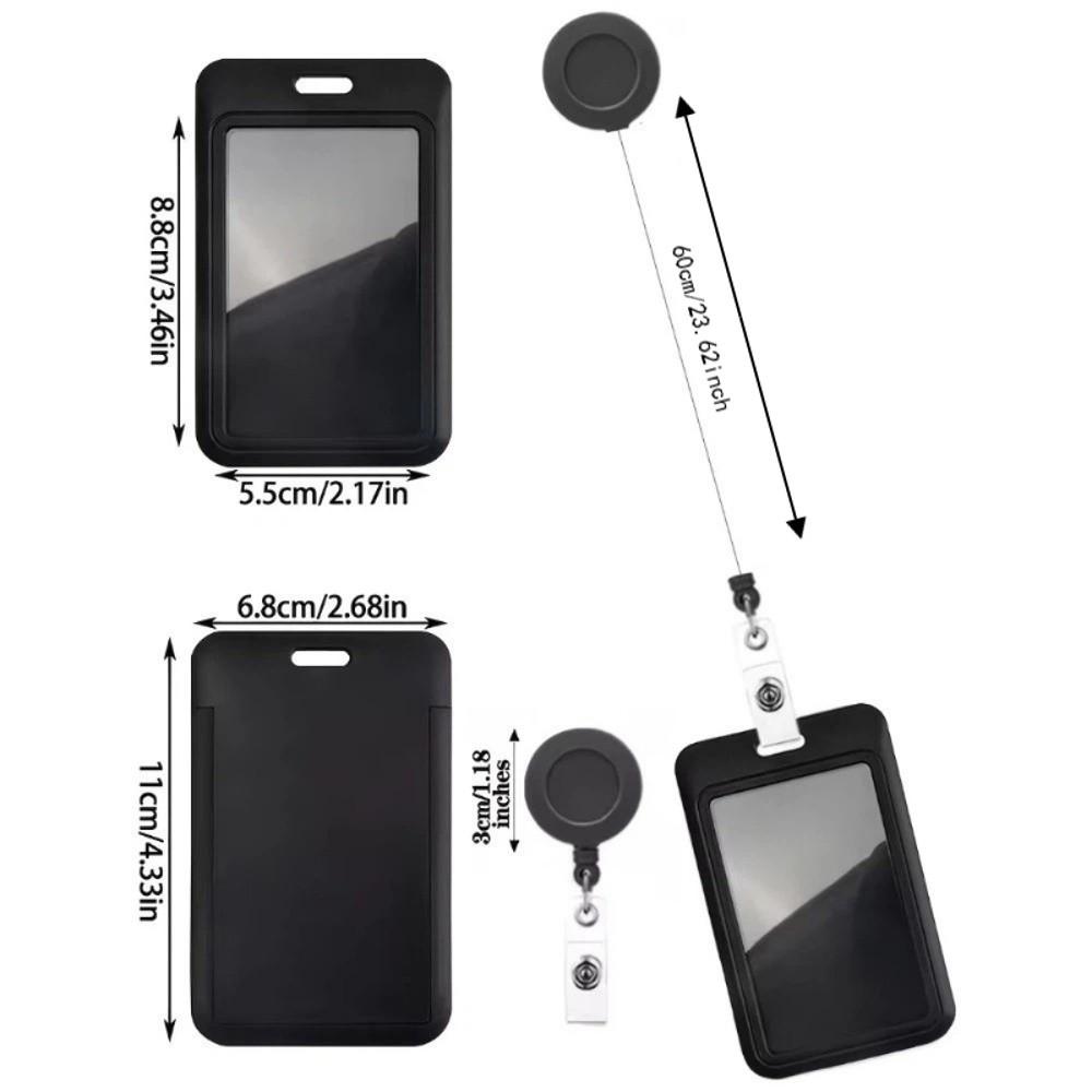 Retractable Photocard Holder Hanging Decoration Card Display Protector Teacher