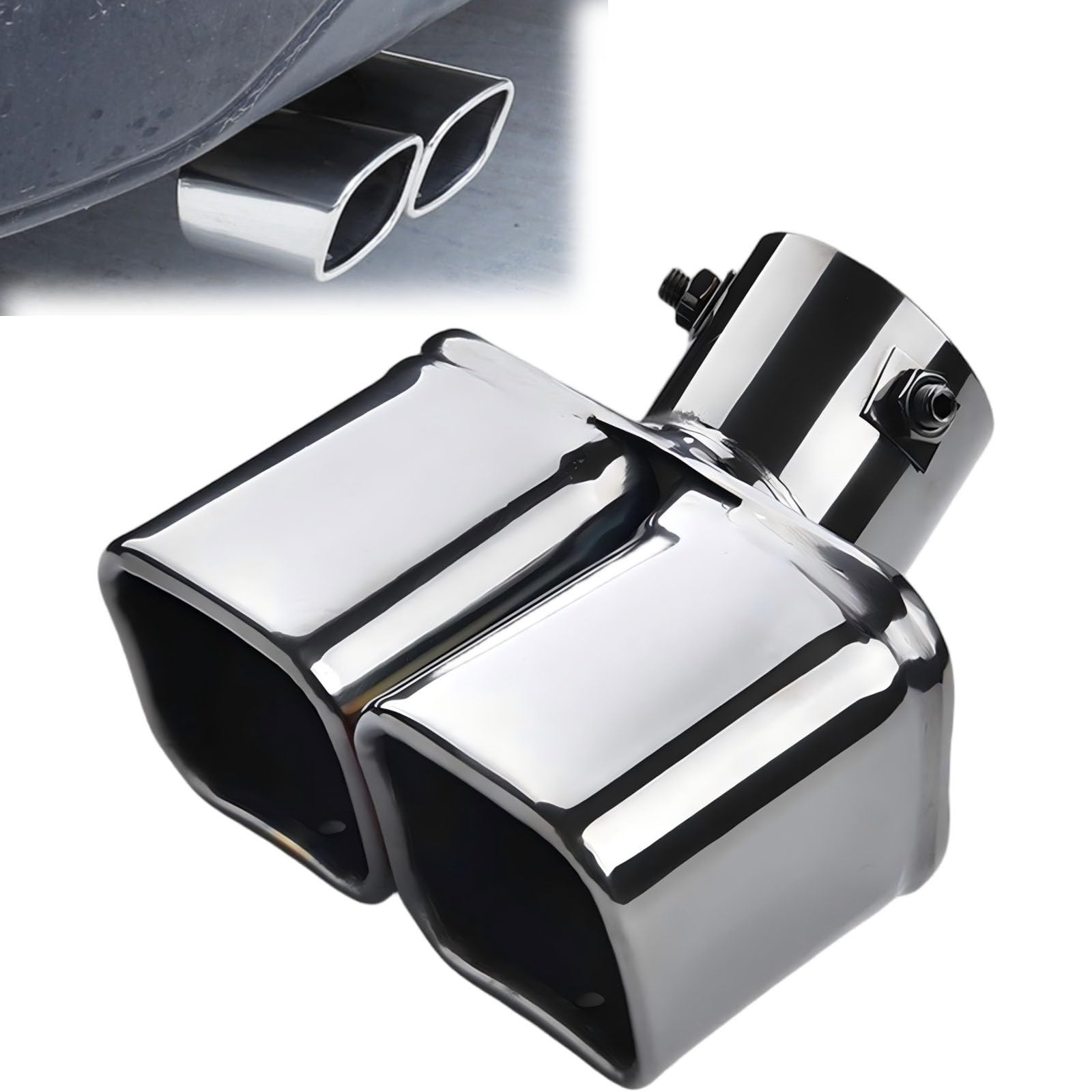 Applicable to Land Cruiser 250 Muffler Cutter, Downward High Temperature One size чёрный