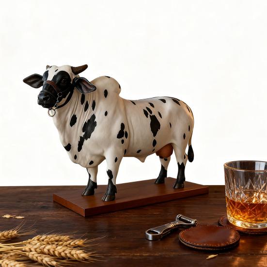 2L Bull Liquor Dispenser Wine Vodka Whiskey Decanter Brazilian Cattle