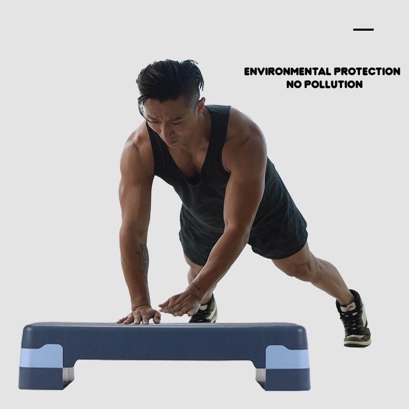 Aerobic Stepper Adjustable Height Workout Exercise Step Platform Household Gym Exercise Fitness Training Equipment