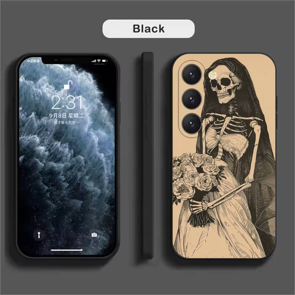 Skull Skeleton GrimReaper Phone Case For Samsung Galaxy A52 A42 A32 A22 A12 A02S A72 A73 A51 A41 A31 A21S A71 A40 A30S A20S