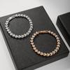 Heart-shaped Zircon Roman Bracelet Women's Exquisite High-end Jewelry