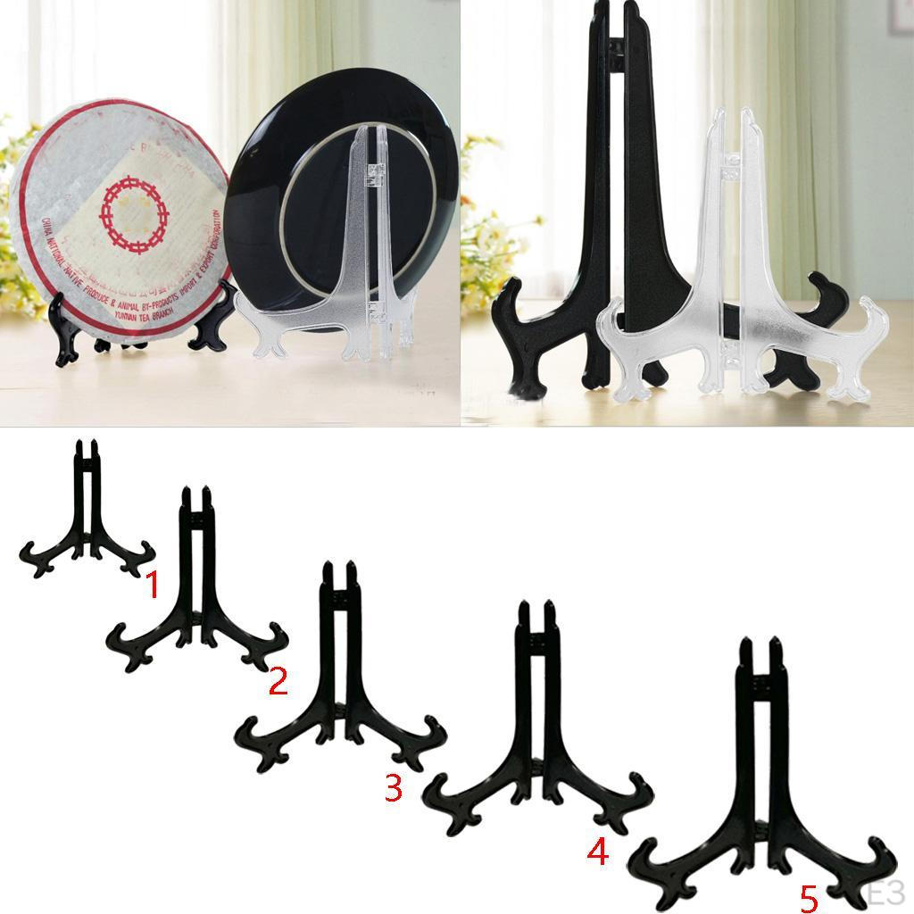 5 Pcs Plastic Display Easel Brackets Painting Drawing Handmade decor for art