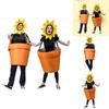 Sonnenblumen Topfpflanze Cosplay Kostüm für Bühnenauftritt