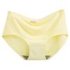 Women's Ice Silk Underwear Seamless Underwear One-piece Underwear Breathable Mid Waist Sexy Women's Underweartriangular Underwear Head