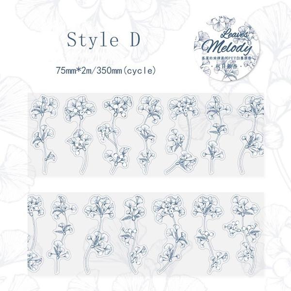 

1 рулон, винтажная серия с растениями и цветами, ПЭТ-лента, украшение для скрапбукинга, коллаж, журнал, дневник, наклейки «сделай сам»