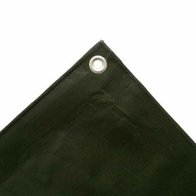 Protection Tarp 10x12m, Green, Waterproof, 210g/m²