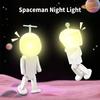 Desktop-Dekoration Kawaii LED-Astronauten-Nachtlicht Mini-Magnetische Schreibtischlampe Niedlich mit Batterie Atmosphärenlicht Wohnzimmer
