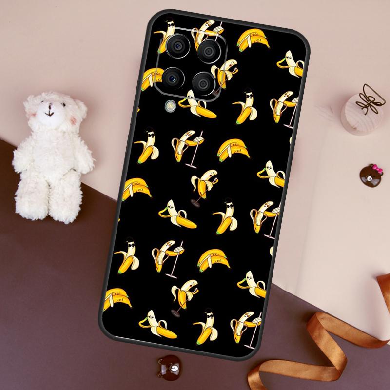 Memes Cartoon Funny Banana Case For Samsung Galaxy M13 M54 M34 M14 M56 M36 M16 M31 M11 M53 M12 M32 M52 M35 M55 M15 M06
