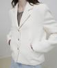 Andneeds Besette Tweed Jacket (Ivory)