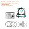 Piston Rings Gasket Kit 4KB-11351-00-00 5UH-11631-00-C0 for YFM 350 Piston Gasket Motorbike Accessory Easy Installation