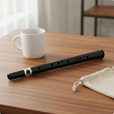 9Tone Flute Easy To Compact Wind Instrument Saxophone Portable Mini Sax for Beginners,