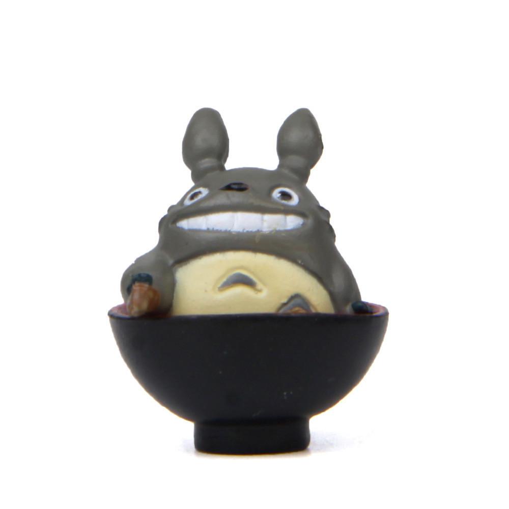 Tea Cartoon Cute Drinking Totoro Mini Model For Micro Landscape Prop Decoration